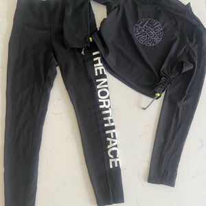 ❌SOLD The North Face Leggings and Top Set
